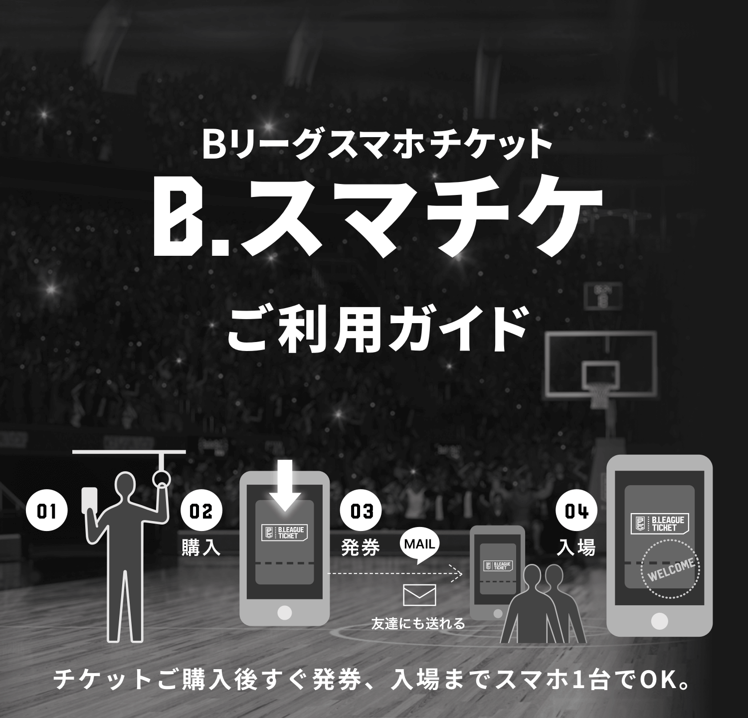 Bリーグスマホチケットアプリ B League公式チケットアプリ Bリーグスマホチケットアプリ B League公式チケットアプリ